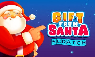 Gift From Santa Blue