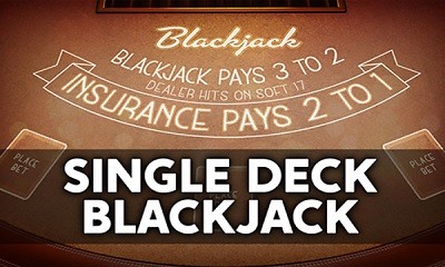 Single Deck Blackjack